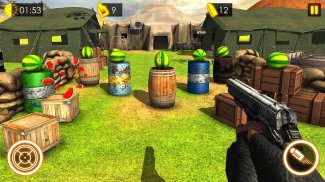 Watermelon shooting game 3D screenshot 9
