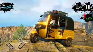 Offroad Tuk Tuk Auto Rickshaw Driving Game 2022 screenshot 2