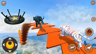 Tiger Parkour 3D: Wild Animal Run screenshot 0