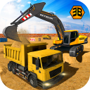 Excavadora pesada crane-city construction sim Icon