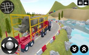 Trò chơi mô phỏng xe tải vận chuyển động vật hoang screenshot 2