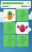 बच्चों के लिए फल स्मृति खेल screenshot 1