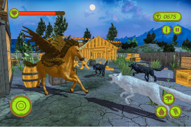 Keluarga Kuda Unicorn Terbang screenshot 2