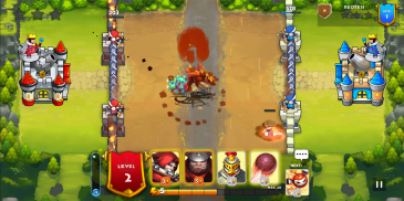 King Rivals: War Clash -  PvP-стратегия screenshot 11