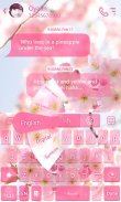 Sakura GO Keyboard Theme screenshot 2