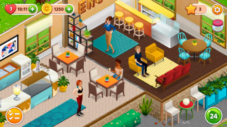 Fancy Cafe - 装饰和餐厅游戏 screenshot 3