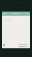 Dining Note - Simple Diet Diary screenshot 1
