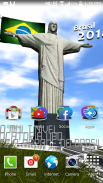 Brasil 2014 Papéisanimados 3d screenshot 5