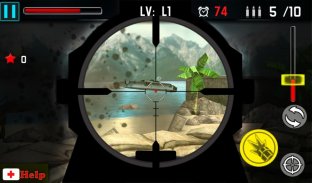 Landing War : Defense Gun Shoot screenshot 2