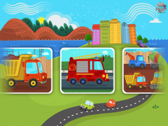 Auto Camion per Bambini Puzzle screenshot 0