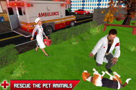 Ambulance Driver: Hospital Emergency Rescue Games screenshot 0