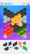 Hexagon Graph: Geometry Puzzle screenshot 3