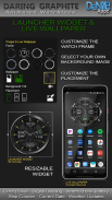 Daring Graphite HD WatchFace Widget Live Wallpaper screenshot 14