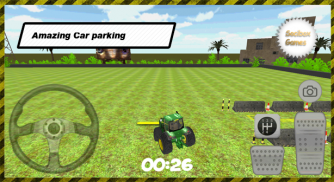 Parking 3D Tractor del coche screenshot 2