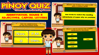 Pinoy 4th Grade Learning Games screenshot 1