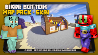 Mod Bikini Bottom Map Pack for MCPE screenshot 2