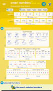 smart numbers for Loto 6/45(Croatian) screenshot 2