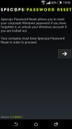 Specops Password Reset screenshot 0