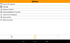 eContacts : Phonebook Backup screenshot 11