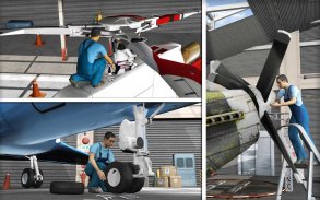 Air plane Mechanic Workshop Garage Simulator 2018 screenshot 8