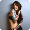 Tattoo Photo Studio Icon