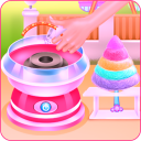 Colorful Cotton Candy Icon