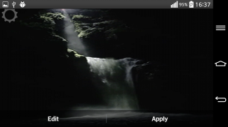 Dźwięk Wodospadu Tapety screenshot 6