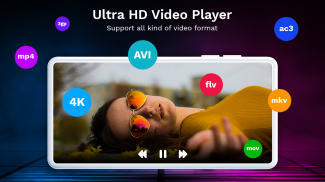 Video Player : HD Video Player screenshot 1