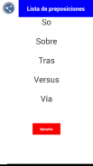 Preposiciones en español screenshot 0