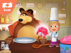 Masha et Michka Jeu de Cuisine screenshot 7