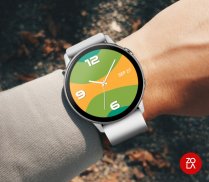 Yellow Green MX Watch Face screenshot 4