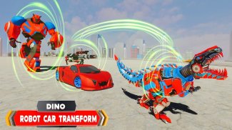 Dino Robot: Car Transformation screenshot 7