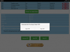 Purchase Order PO PDF Maker screenshot 6