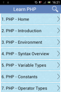 Learn PHP screenshot 0