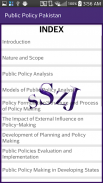 sSzJ Public Policy Pakistan screenshot 1