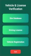Vehicle & License Verification screenshot 0