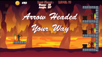 Stickman Bow Mastery: Flying Arrows screenshot 0