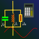 Kalkulator sirkuit elektronik Icon