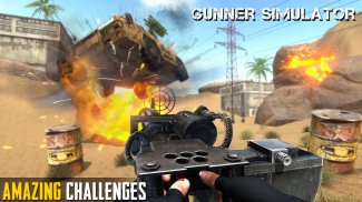 Gunner simulator 2021-Offline Shooting- Gun Games screenshot 2