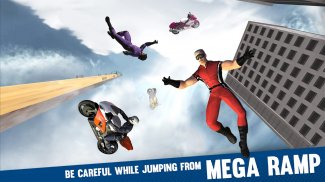 Super Hero Bike Mega Ramp screenshot 5