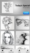 Pencil Drawing Art Ideas Maker screenshot 2