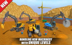 Heavy Excavator Crane Builder-Sand Digger Truck 3D screenshot 16