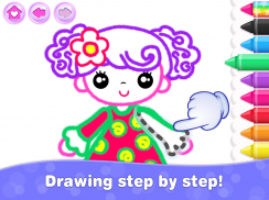 Bini Bébé jeux de dessin fille screenshot 8