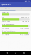 System info / Ram / CPU screenshot 2