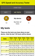 GPS Speed and Accuracy Tester screenshot 2