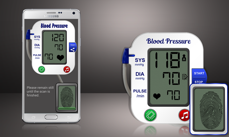 Blood Pressure Calculator : BP Finger Scanner : Blood Pressure