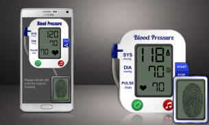 Presión arterial Scanner Prank screenshot 0