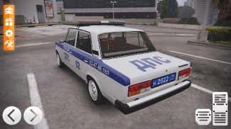 Police Car Riders: VAZ 2107 screenshot 2