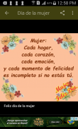 Feliz Día Mujer screenshot 1
