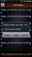 Audio and Video Recorder Lite screenshot 4